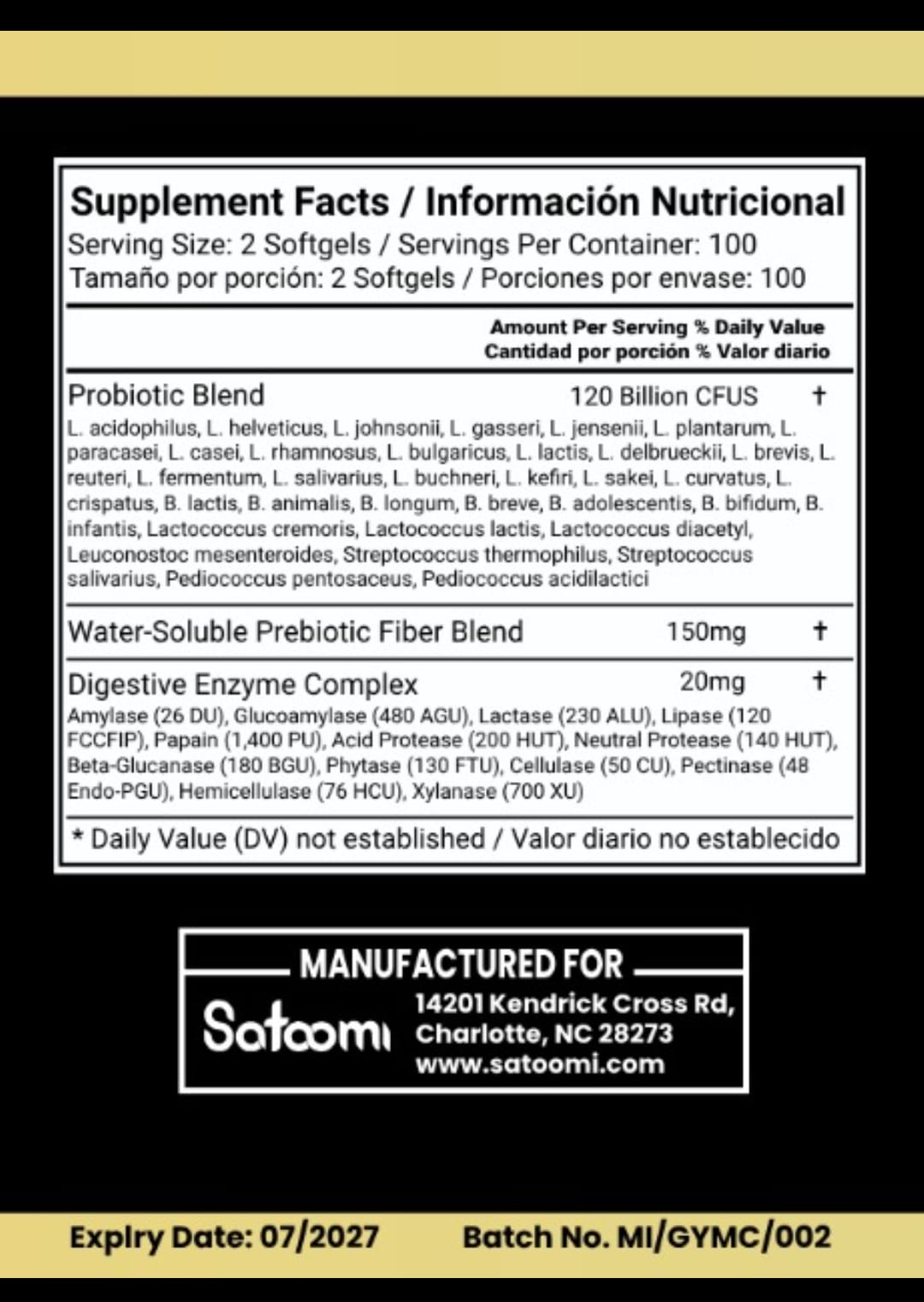 prebióticos y probióticos premium